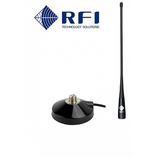 Magnetic Antenna Base + 4db CD34 RFI Ground Independant Anenna Kit