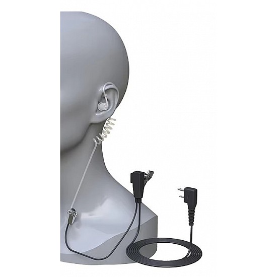 Acoustic Airtube Headset with Inline PTT/Microphone suit Icom IC41