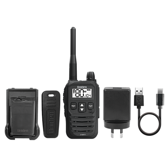 Uniden UH825 2W Uhf CB Handheld Radio