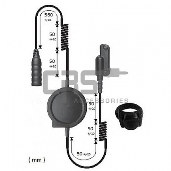 CRS Harness Wireless PTT Kit to suit CRS-HKH Headset