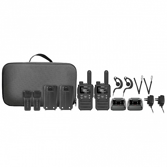 Uniden 2 watt Handheld UHF Radio Twin Pack - UH220-2