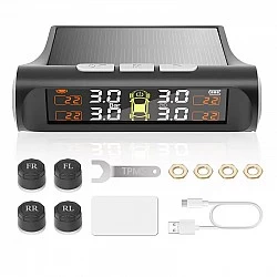4-Sensor Tyre Pressure & Temperature Monitor TPMS 4-Sensor Tyre Pressure & Temperature Monitor TPMS