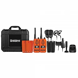 Uniden XTRAK 50-2OTP 80 CH UHF CB handheld Tradies Pack Uniden XTRAK 50-2OTP 80 CH UHF CB handheld Tradies Pack